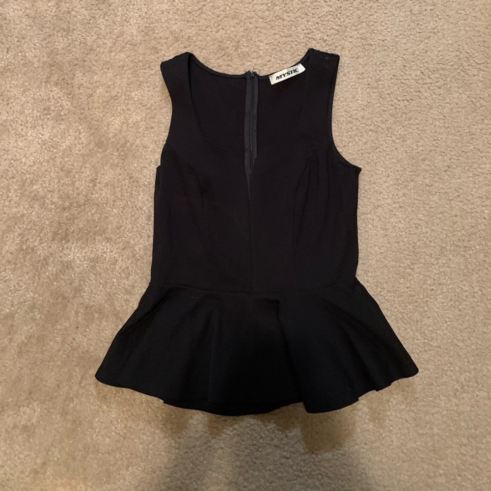 Mystic peplum top